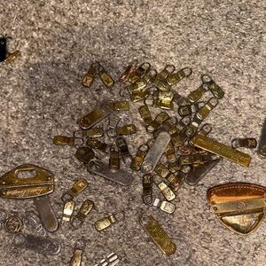 Designer hardware zippers and etc 5$/piece